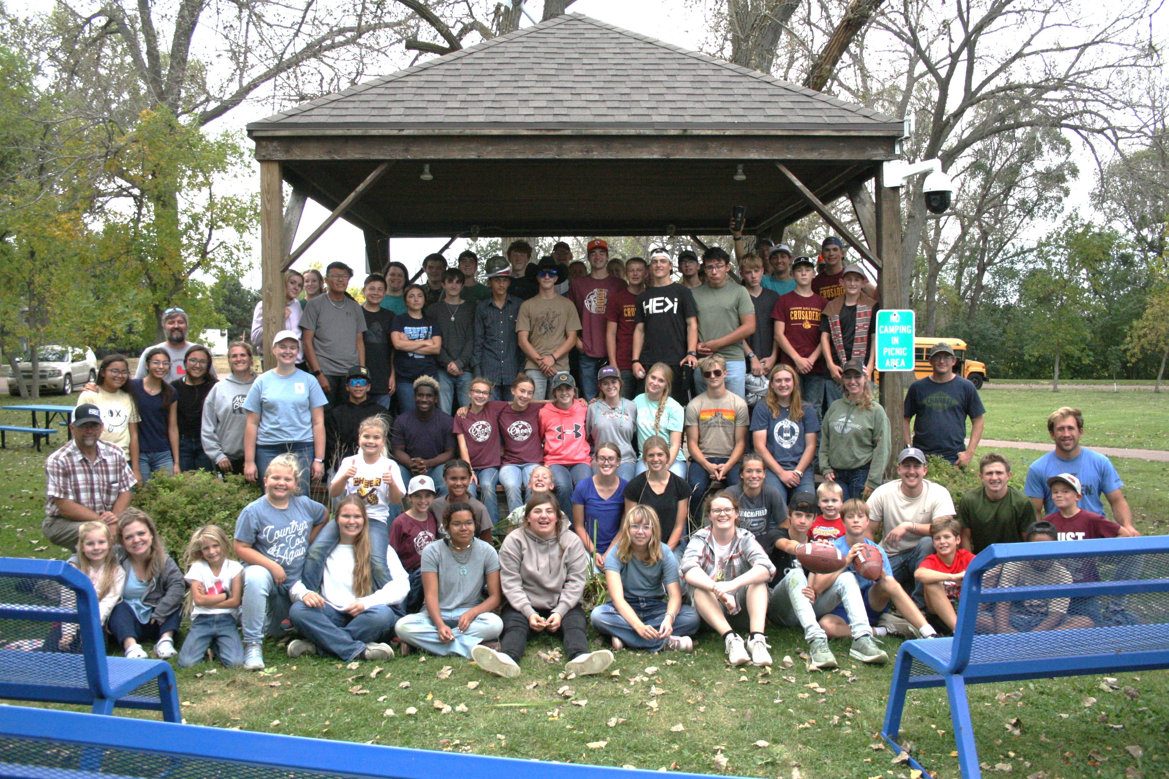 Sunshine Bible Academy students on campus